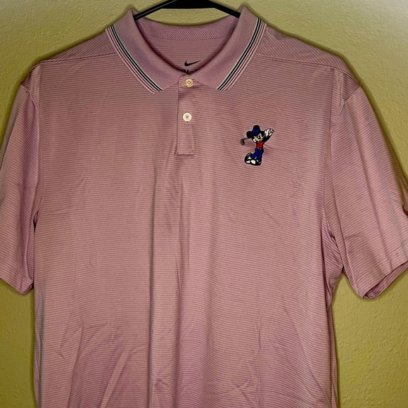 Nike DriFit Polo with Disney's Mickey logo - Picture 1 of 2